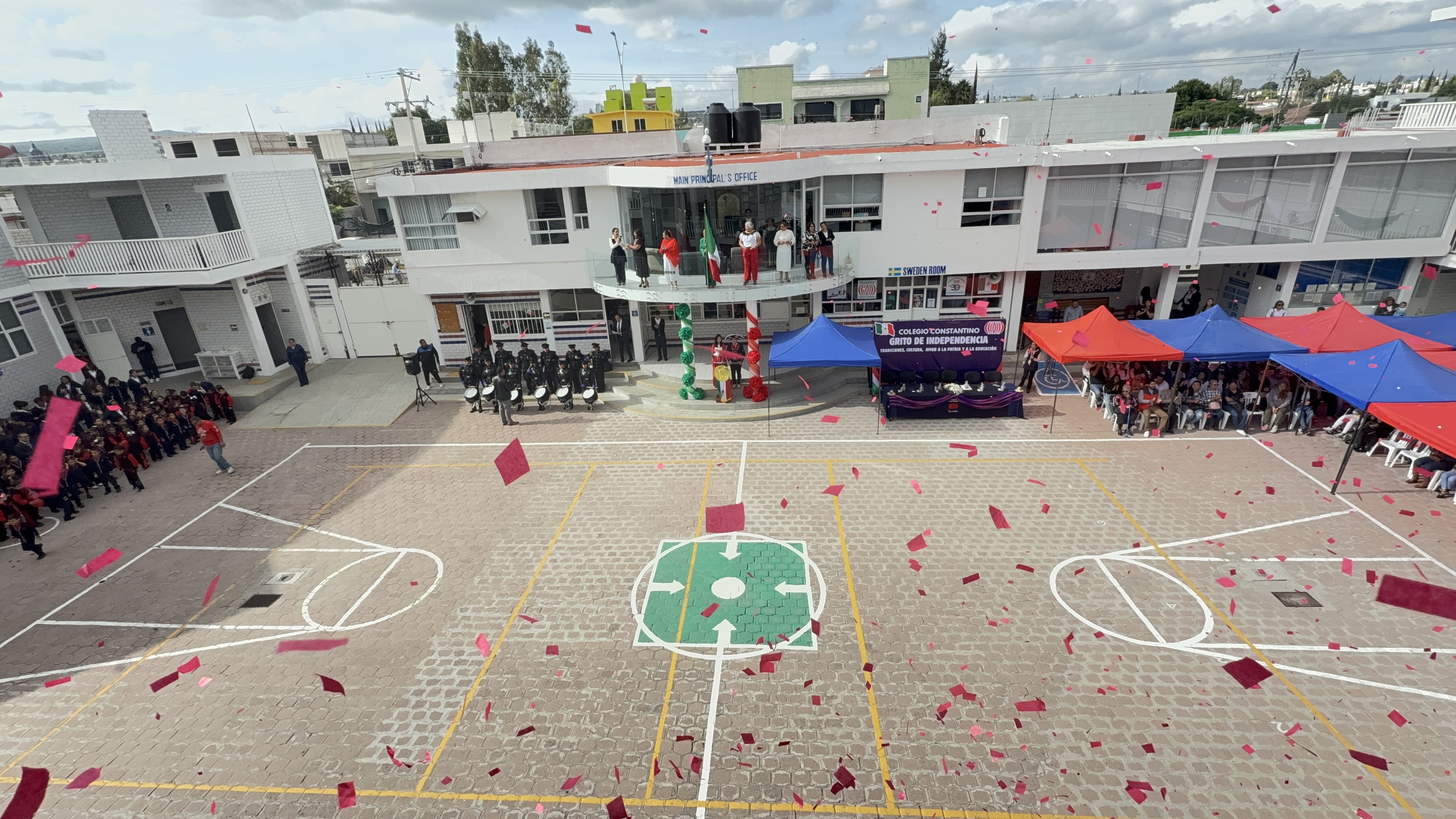 El Grito de Independencia en Colegio Constantino